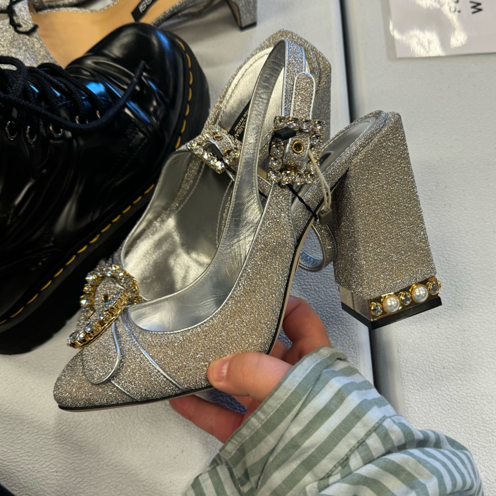 Dolce and Gabanna Mary Jane heel